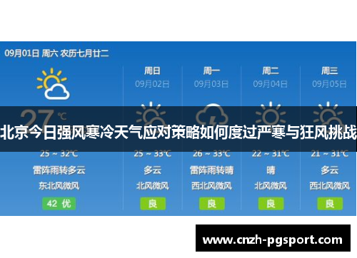 北京今日强风寒冷天气应对策略如何度过严寒与狂风挑战