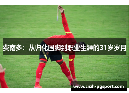 费南多：从归化国脚到职业生涯的31岁岁月